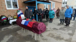 Сегодня жители Балтая простились с участником специальной военной операции Леонтьевым Сергеем Викторовичем
