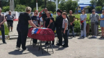Жители района простились с участником СВО Леонтьевым Валерием Борисовичем