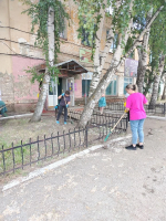Сегодня в общерайонном субботнике приняли участие работники бюджетной сферы, сотрудники учреждений культуры и социальной сферы