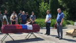 Жители района простились с участником СВО Дмитриевым Виктором