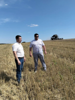 Глава Балтайского района Евгений Бенькович совершил рабочий визит на предприятие ООО «Агроплодородие»